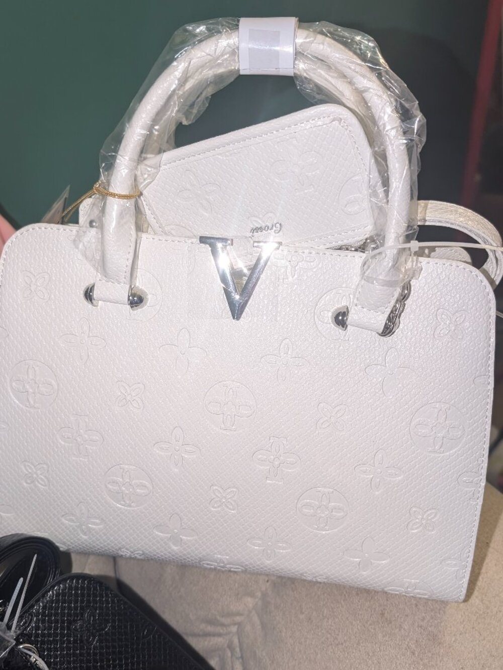 White like dreams handbag